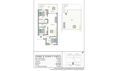 Nouvelle construction - Attique - Torre Pacheco - San Cayetano