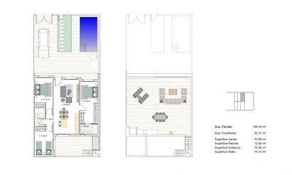 Nouvelle construction - Town House - San Javier - Parque del doce