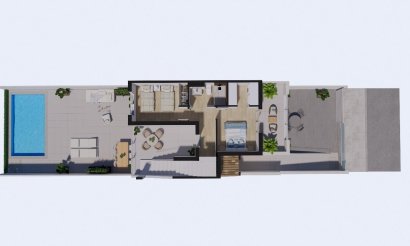 Nouvelle construction - Town House - Los Alcazares - Serena Golf