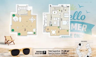 Nouvelle construction - Attique - La Manga del Mar Menor - La Manga