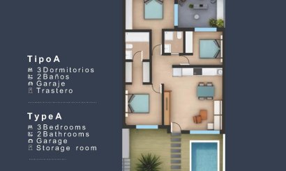 Nouvelle construction - Bungalow - San Pedro del Pinatar - Los Pinos