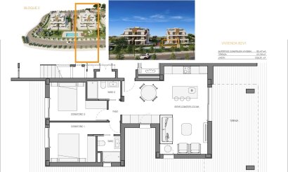 Nouvelle construction - Apartment - Fuente Álamo - Hacienda del Alamo