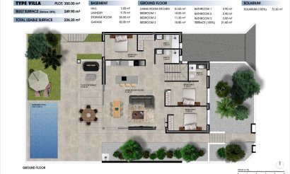 Nouvelle construction - Villa - Los Alcazares - La Serena Golf