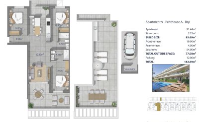 Nouvelle construction - Attique - Los Alcazares - Los Narejos