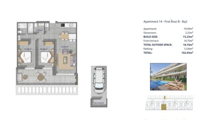 Nouvelle construction - Apartment - Los Alcazares - Los Narejos