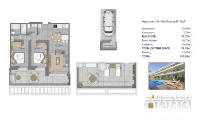 Nouvelle construction - Attique - Los Alcazares - Los Narejos