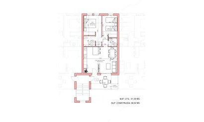 Nouvelle construction - Attique - Fuente Álamo - La Pinilla
