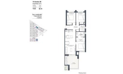 Nouvelle construction - Apartment - Los Alcazares - Serena Golf