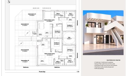 Nieuwbouw Woningen - Bungalow - San Pedro del Pinatar - Los Peñascos