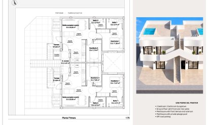 Nieuwbouw Woningen - Bungalow - San Pedro del Pinatar - Los Peñascos
