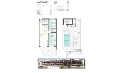 Nieuwbouw Woningen - Penthouse - Benijofar - Pueblo